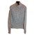 Apc Knitwear Blue Grey Cotton  ref.58347