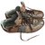 Fendi Zucca canvas, Sneakers Shoes - Brown - size UK 41 / 8 Cloth  ref.58383