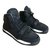 Louis Vuitton Sneakers Black Leather  ref.58470
