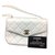 Chanel Mini White Leather  ref.58487