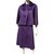 Christian Dior Dior purple cashmere suit Prune  ref.58608