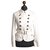 Women's BURBERRY London Cotton  Military Double Breasted Belted short Jacket Coton Blanc  ref.58677