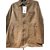 sublime veste blouson cuir BURBERRY tan camel . taille 34 36 Caramel  ref.58680