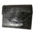 Karl Lagerfeld Portefeuille/monnaie compact cuir de KL Noir  ref.58738