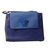 Versace Mittlere Tasche aus Palazzo-Satchel Lila Leder  ref.58875