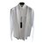 Emanuel Ungaro Camisa blanca de lino para hombre Ungaro. Blanco  ref.59150