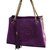 GUCCI Soho purple shoulder bag  with chain strap Leather  ref.59229