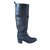 Sartore Boots Black Leather  ref.59297
