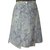Chanel Skirts White Blue Silk  ref.59339