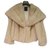 Dior Coats, Outerwear Cream Fur  ref.59354