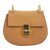 Chloé DREW CHLOE' SHOULDER BAG Brown Leather  ref.59417