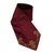 Versace Cravates Soie Bordeaux  ref.59464