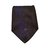 Versace Cravatte Blu navy Seta  ref.59466