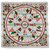 Hermès Rose de compas Multicolor Seda  ref.59633