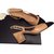 Chanel Sandals Black Beige Leather  ref.59639