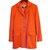 Escada di giacca sportiva margaretha ley Arancione Lana  ref.59801