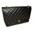 Chanel TIMELESS  MAXI JUMBO XL Black Leather  ref.59897
