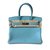 Hermès Birkin 30 Blau Leder  ref.59957