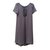 Fendi Dresses Grey Silk  ref.60122