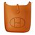 Hermès Handtaschen Orange Leder  ref.60161