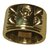 Hermès Collier de Chien Ring Argento Argento  ref.60196