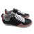 Kenzo zapatillas Negro Rosa Blanco Cuero  ref.60205