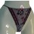 Autre Marque Charlott' lingerie string assorti en taille 34/36 Soie Gris  ref.60311