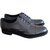 Prada Sapatos masculinos de renda Preto Couro  ref.60449