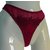 Autre Marque Charlott' lingerie string Soie Bordeaux  ref.60457