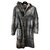 Yves Salomon Coats, Outerwear Grey Fur  ref.60522