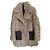Philippe Plein Abrigos, Ropa de calle Beige