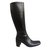 Free Lance Boots Black Leather  ref.60525