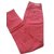 Armani Jeans Pants, leggings Pink Cotton Elastane  ref.60579