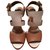 Hermès Sandals White Beige Leather  ref.60590