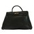 Kelly Hermès Handbags Black Leather  ref.60602