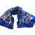 Chanel sciarpe Blu Cachemire  ref.60648