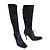 Jean Paul Gaultier Stiefel aus schwarzem Samtkalbsleder