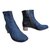 Tibi Boots Navy blue Leather Cloth  ref.60782