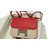 Hermès Constance 24 casaque red palladium Leather  ref.60893