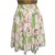 Moschino Cheap And Chic Jupes Soie Coton Rose Blanc Vert  ref.60905