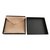 Bulgari  Necklace Jewelry Box Inner Box and Outer Box Black Dark grey Leather Cotton  ref.61045