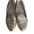 Miu Miu Ballet flats Silvery Patent leather  ref.61047