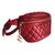 Chanel Bolsas Vermelho Couro  ref.61073