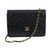 Chanel Simple Flap Cuir Noir  ref.61112