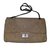 2.55 Chanel Handbags Beige Lambskin Deerskin  ref.61134