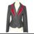 Hermès Jackets Red Grey Silk Velvet Wool  ref.61240