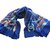 Chanel sciarpe Blu Cachemire  ref.61263