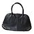 Borsa Tod's Trapeze in pelle nera granulata Nero - vista 2
