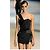 Anthony Vaccarello Mini vestido Negro - vista 3