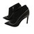 Louis Vuitton Ankle Boots Black Leather  ref.61389